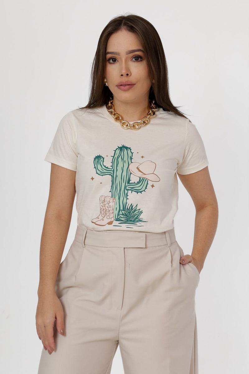 T-shirt cacto